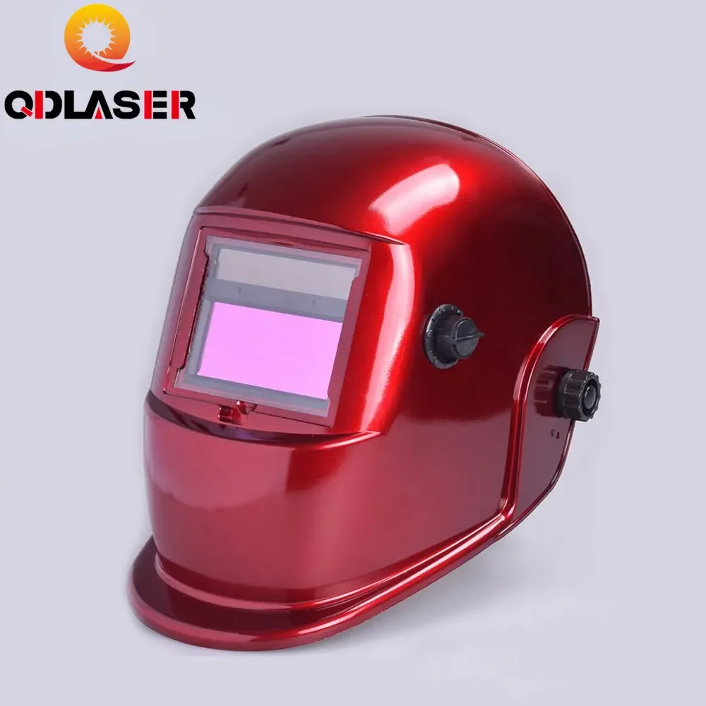 

QDLASER KM-6000C Автоматическое затемняющее солнечный сварочный шлем Маска ADF-108LD Функция
