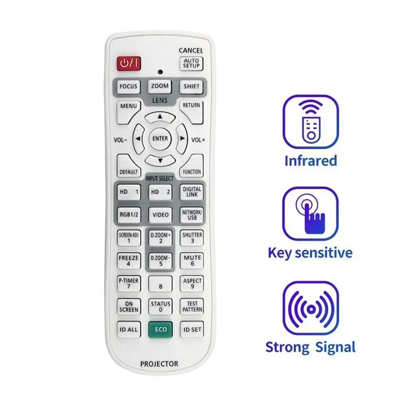 Projector Remote Replacement N2QAYA000150 Control For Panasonic Model N2QAYA000150-A32R