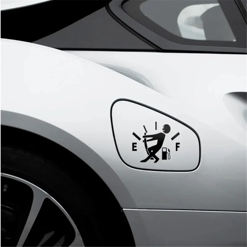 car Funny fuel tank stickers cars for Jeep Grand Cherokee Patriot Renegade Compass Commander Wrangler Rubicon SAHALA