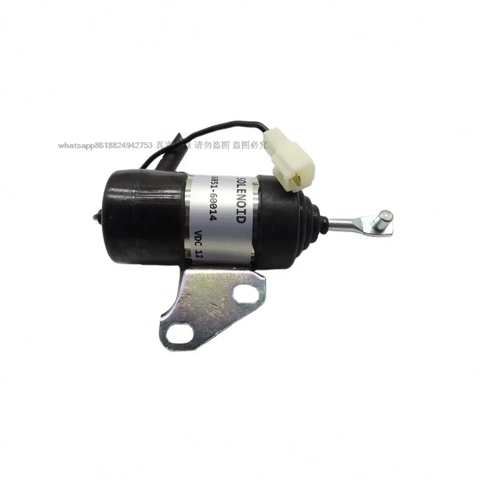 

Stop Solenoid 16851-60014 12V For Kubota Engine Denso 052600-4531 Fuel Shutdown Solenoid Valve 16851-60010 6670776