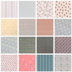 1:12 Doll House Kitchen Dining Bathroom Living Room Floor Wallpaper for Doll house furniture accessories  Dollhouse Decoration