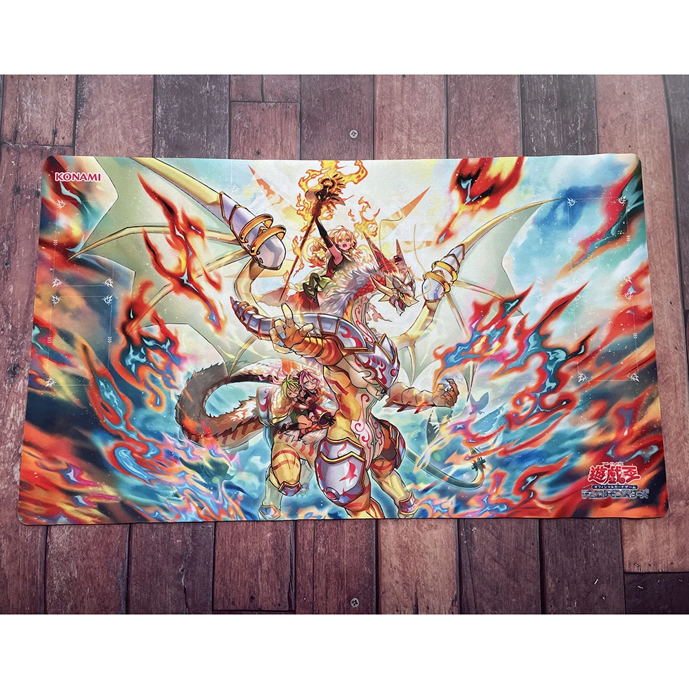 Yu-Gi-Oh Ritual Beast Ulti-Reirautari Playmat TCG Pad YGO Mat KMC TCG OGC CCG Yugioh Mat-389