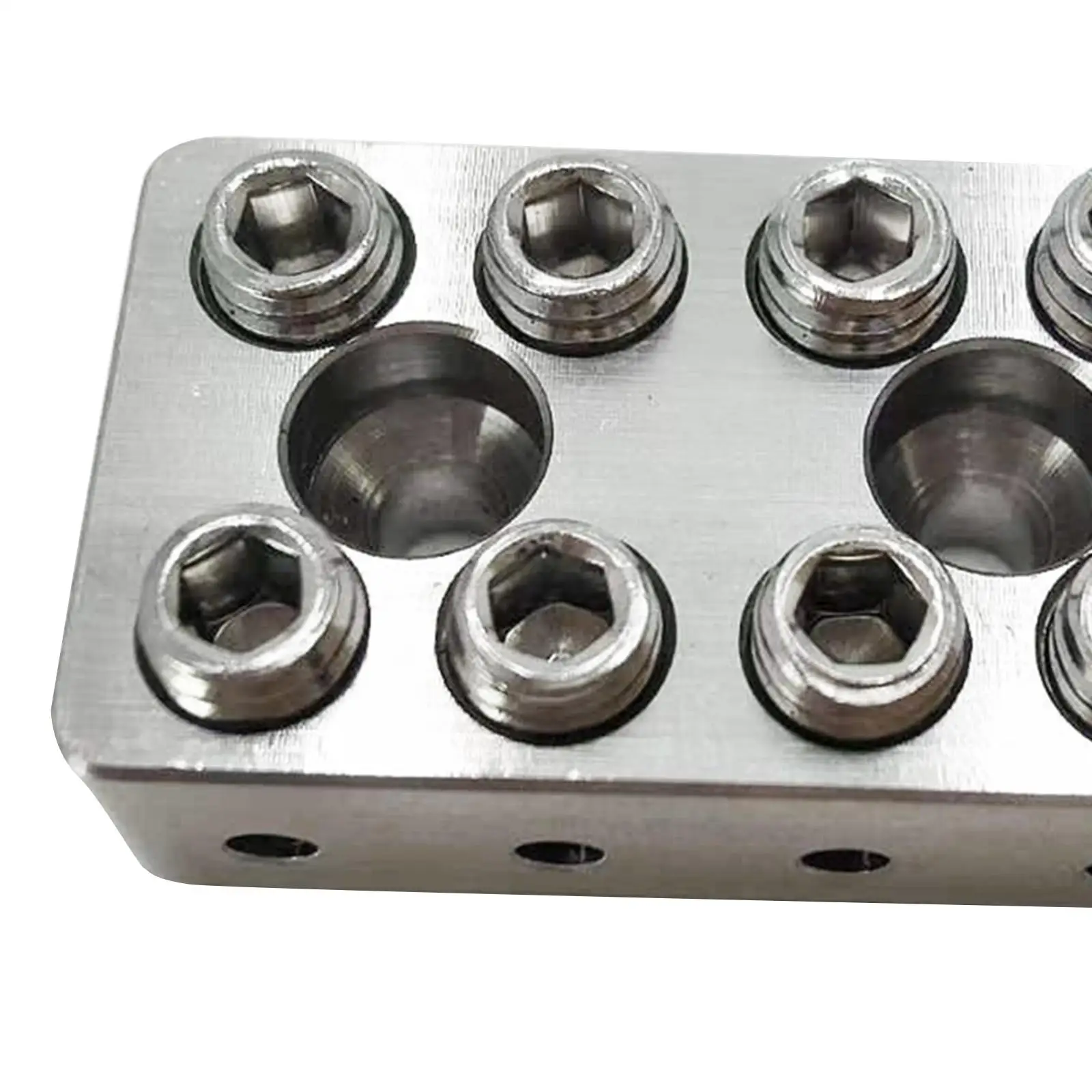 جسم الوسادة العلوي لجسر الجيتار، يستبدل، سهل التركيب، أداء عالي، لوحة سلسلة الجيتار من الفولاذ المقاوم للصدأ #5