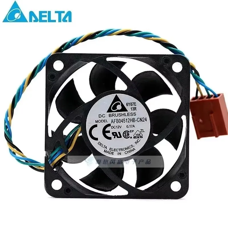 

Оригинальный AFB04512HB 45*45*15 мм 12 В 0,17 А 4,5 см процессор 4-проводной ШИМ-регулировка скорости охлаждающий вентилятор