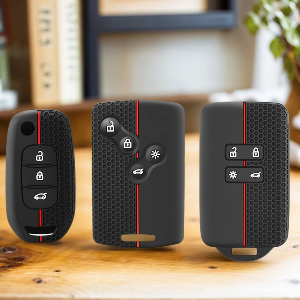 

Чехол для автомобильного ключа, сумка для Renault Captur Koleos Kadjar Zoe Arkana Espace Clio Megane Grand Scenic Sandero Dacia Duster