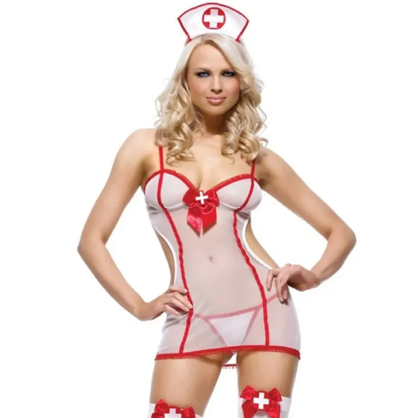 Sexy Lingerie Woman Porno Underwear Sexy Dress Cosplay Uniform Women Lingerie Set Erotic Sleepwear Babydoll Role Costumes