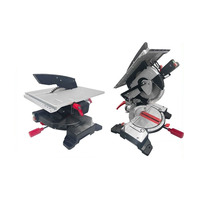 10 Inch Electric Saw Aluminum Machine 220V/1600W Multifunctional Miter Table Saw 45 Degree Cutting Sawing Circular Saw