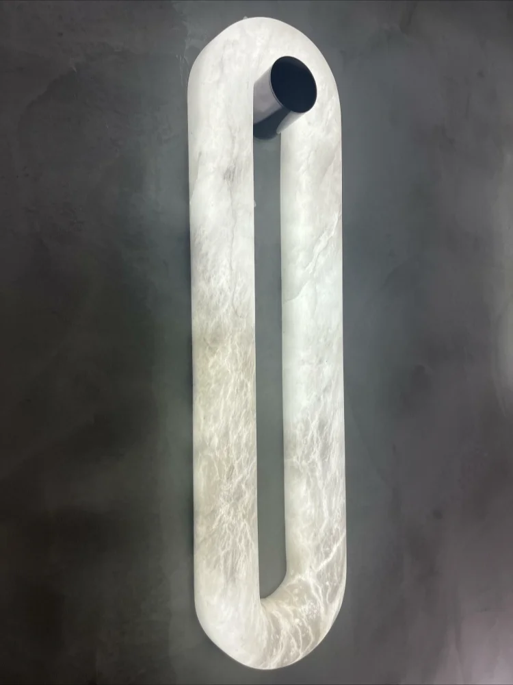 Middle Aged Marble Wall Lamp All Copper Lamp Living Room Lamp Bedroom Bedside Lamp Home Decor Corridor Wall Light LED Villa Lamp