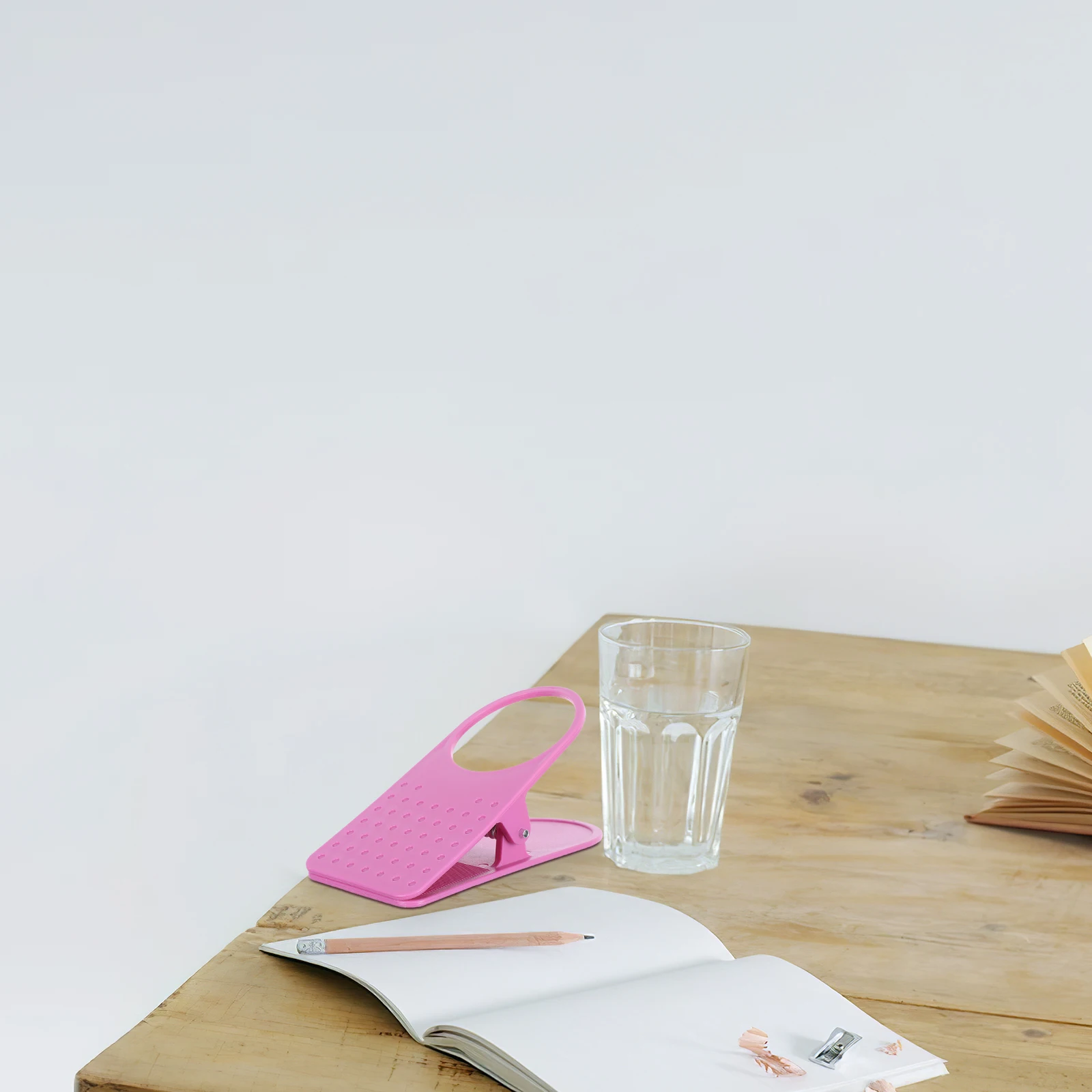 

3pcs Portable Desk Side Cup Holder Clip Large Capacity Drinking Mug Clamp Space Saving Holds Cans Phones Cosmetics Stationery