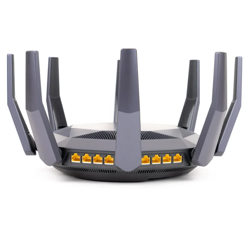 ASUS AX89X 12-stream AX6000 Dual Band WiFi 6 (802.11ax) Router mendukung MU-MIMO dan Teknologi OFDMA
