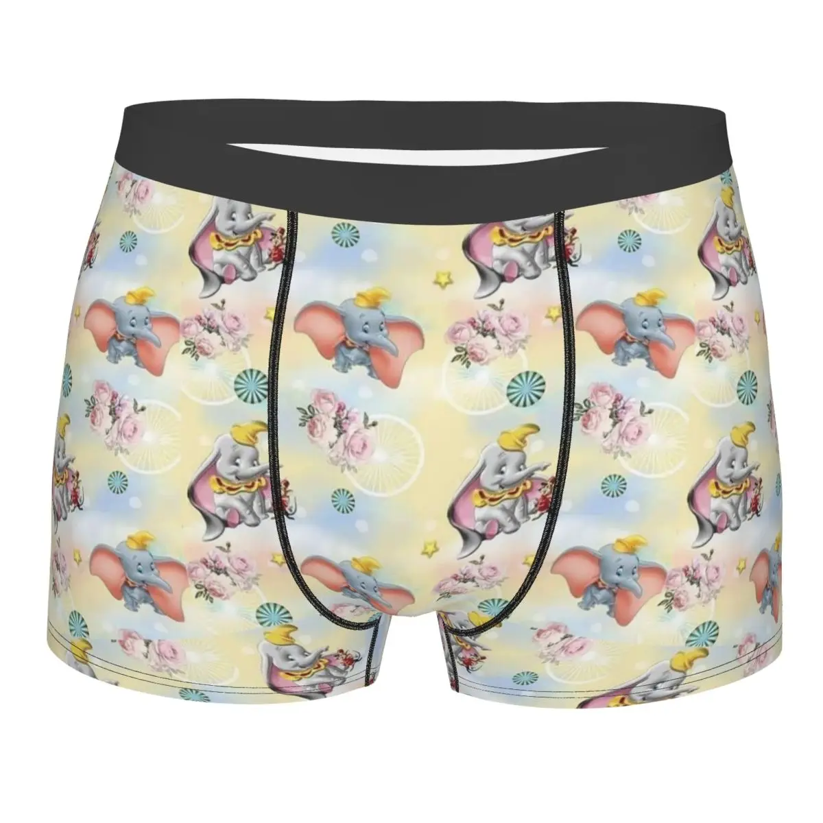 

Мужские трусы-боксеры Custom Dumbo Kawaii, модные трусы-боксеры, нижнее белье