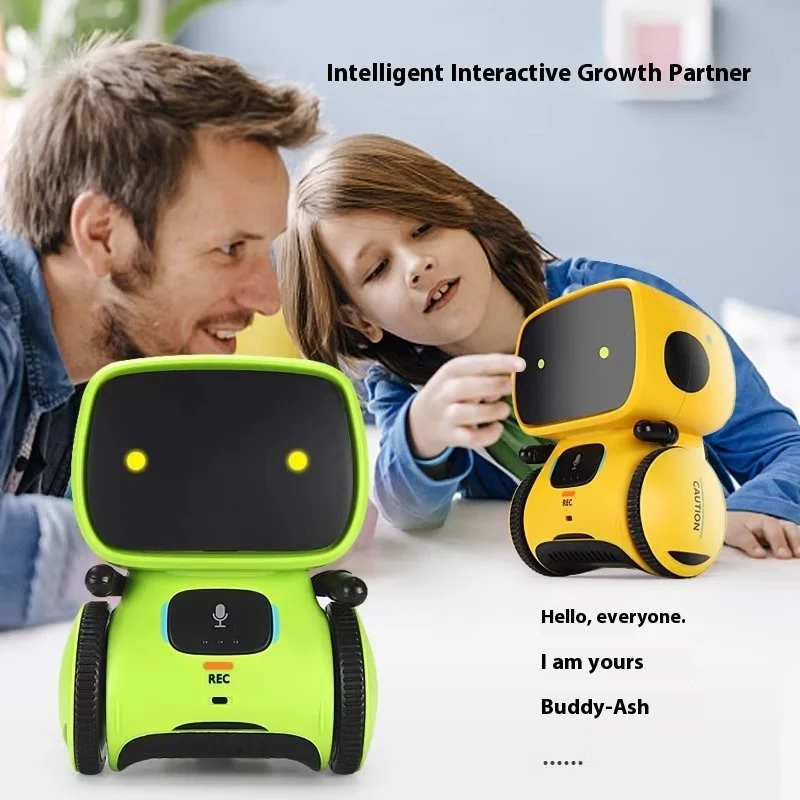 Robot AI Intelligent Voice Chat Electronic Pet Cute Interactive Robot Electric Toy Touch Sensing Voice Dialogue Customized Gifts