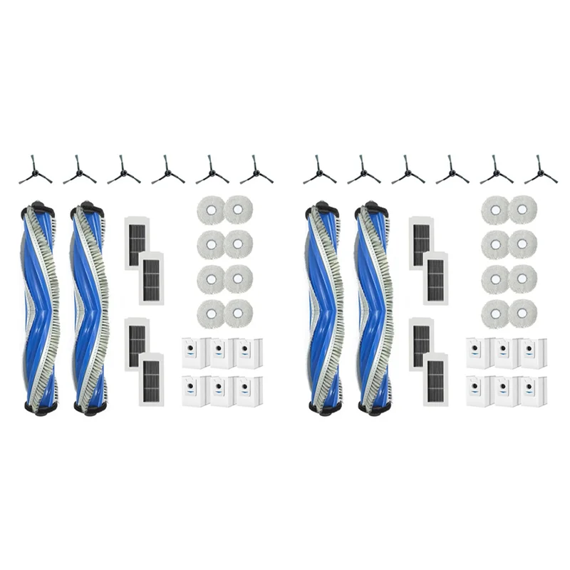 

A84G-2 Set Accessories For Ecovacs Deebot X5 Omni X5 Pro Vacuum Cleaner Bag Cleaning Cloths Main Brush Bag