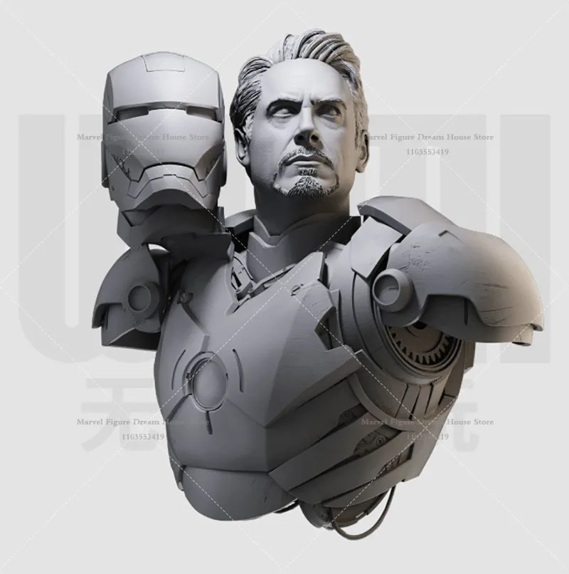 1/16 1/10 Scale DIY GK 3D Bust Resin Un-panited White Self-assembly Doll Dark Female Assassin Elektra Blind Lawyer Murdock