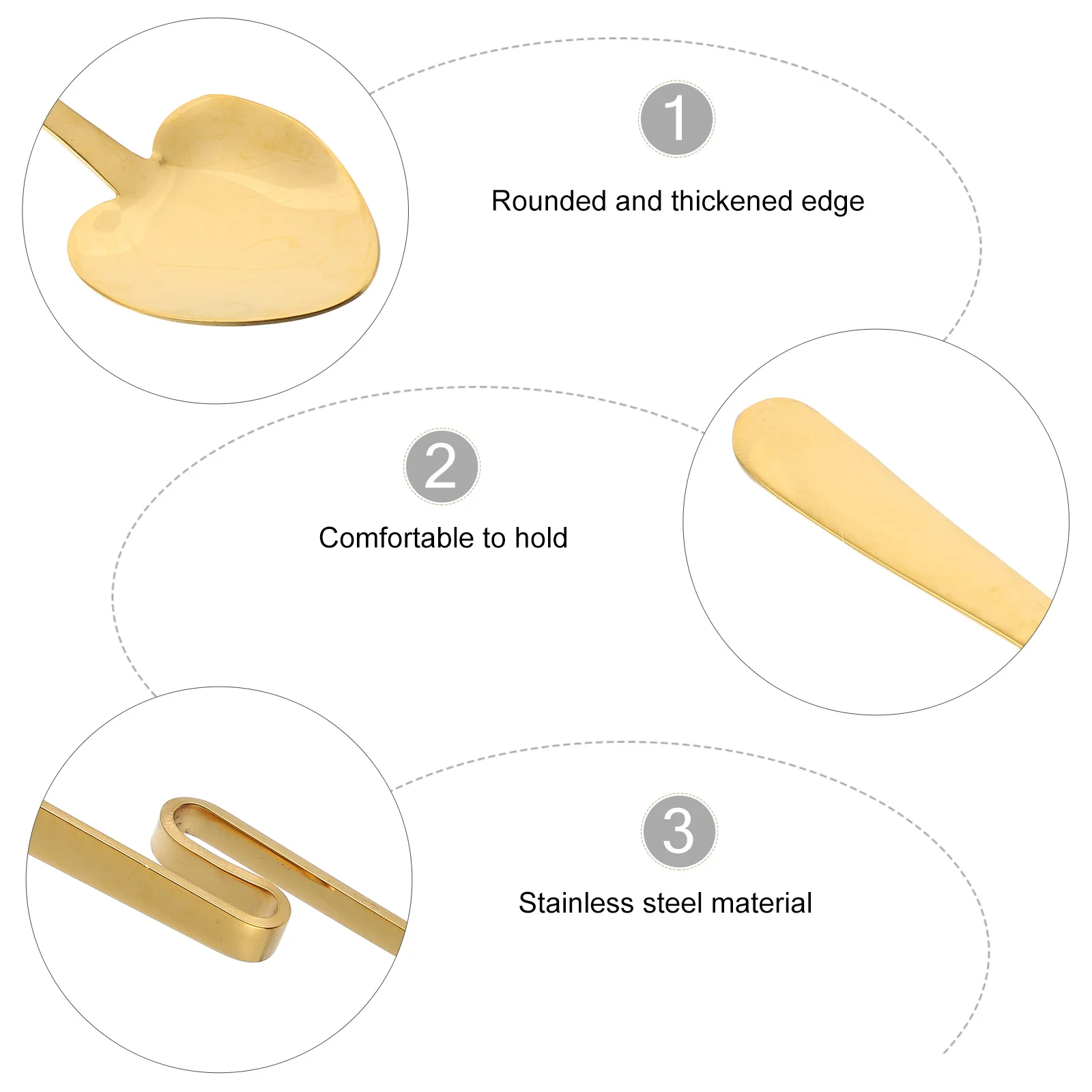 

1pc Stainless Steel Hanging Spoon Z Shape Bend Design For Coffee Tea Dessert Ice Cream Sweet Snacks Stirring Cup Spoon Kitchen