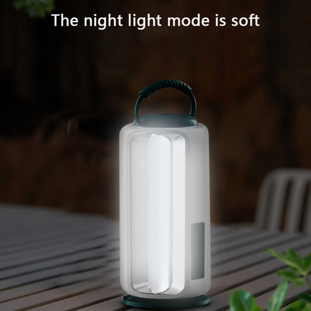 Not licht nach Hause LED wiederauf ladbare Tisch lampe USB-Funktion drei Lichter super lang mit Strom Camping Licht Nachtlicht