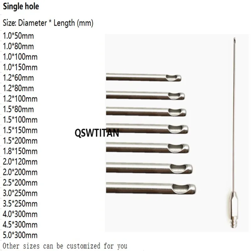 Liposuction Cannulas Single Hole Inject Cannula Micro Cannula Liposuction tools Beauy tools