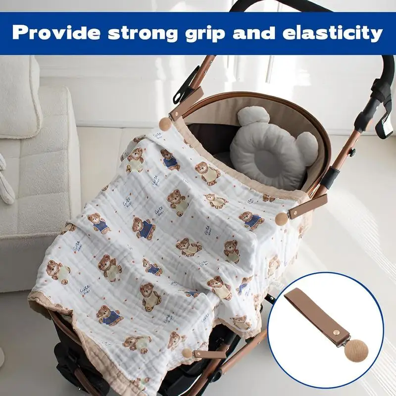 Peuter Kinderwagen Clip voor Quilts Mode Stijlvolle Kinderwagen Deken Pinnen Clip Koude Bescherming Kinderwagen Quilts Klem