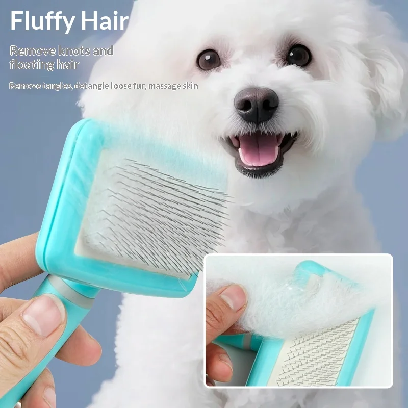 Pet comb, suitable for removing hair from dogs and cats Hair removal comb for grooming  Cat Dog combPet supplies