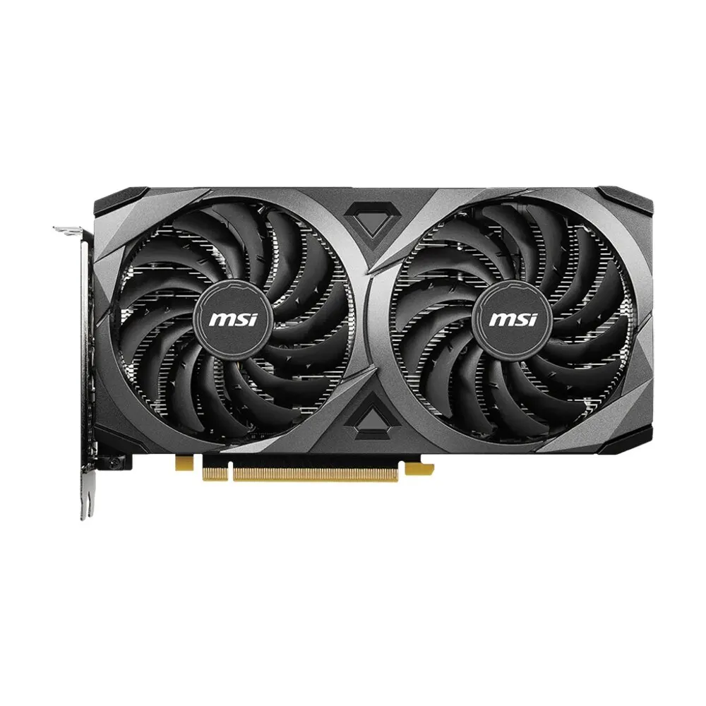 MSI GeForce RTX 3060 VENTUS 2X 12G OC Gaming Graphics Card 12GB GDDR6 192-bit HDMI DP PCI-E 4.0 8Pin Desktop Full New Video Card