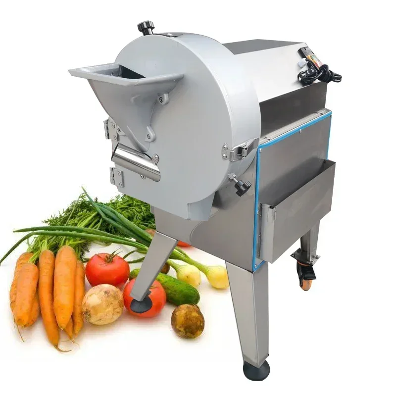 110V220V Vegetable Cutting Machine For Kitchen Canteen Restaurant Electric Vegetable Slicing Shredding Dicing Processing Machi