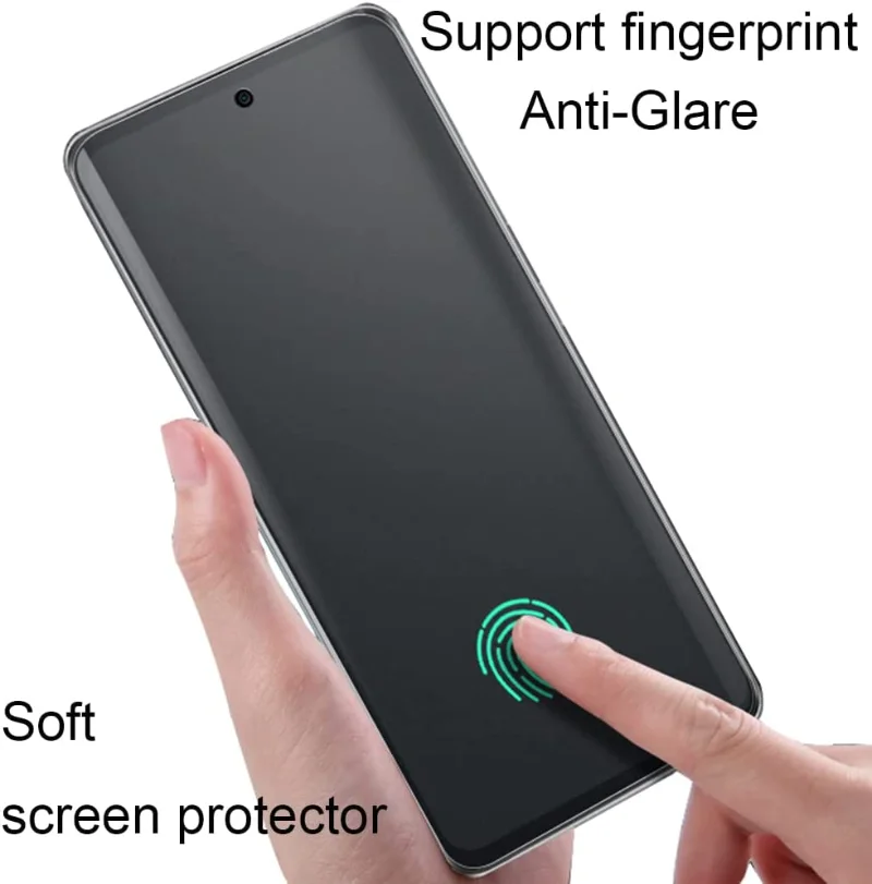 Matte Hydrogel Film for Samsung Galaxy S23 Ultra Plus Anti-Fingerprint Screen Protector Not Glass for S23 Plus S23+ Frosted Film