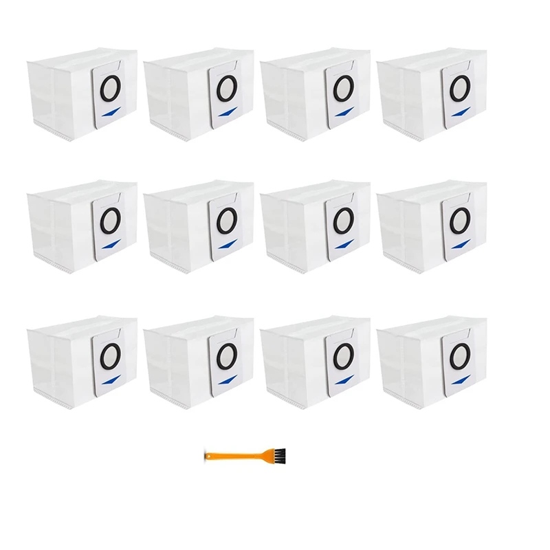 Bolsa de polvo de repuesto para Robot aspirador, accesorios compatibles con Ecovacs X1omni X1turbo T10 Omni