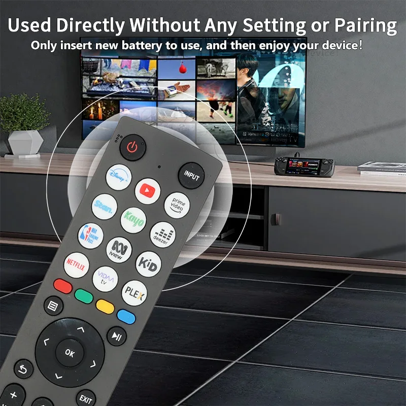 استبدال جهاز التحكم عن بعد للتلفزيون الذكي مع بريميفيديو ، أزرار نيتفليكس ، EN2B36H ، 32A4H ، 43A4H ، 40A4H ، EN2B36H #5
