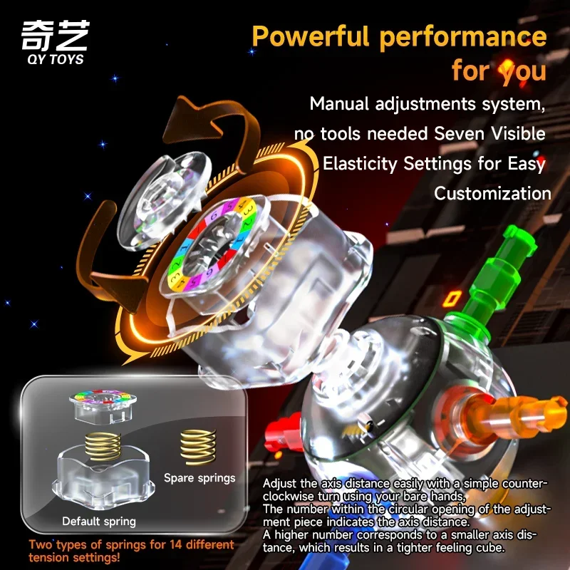 [CubeFun]Qiyi Smart Cube 3x3 AI Magnetic UV Magic Cube 3x3x3 Magnets Smart Speed Puzzle Sticker Black Packing Cubes Kids Toys