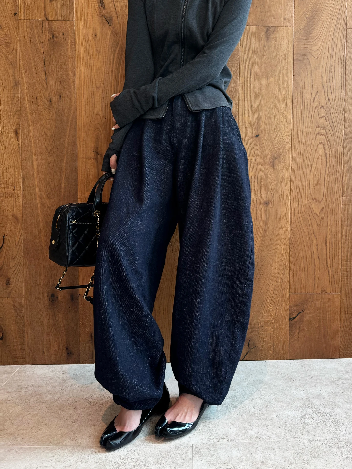 

Джинсы-брюки Buue Lantern женские, свободные, с широкими штанинами, ретро, с высокой талией, хлопковые, цветные, осенние, модные, джинсовые