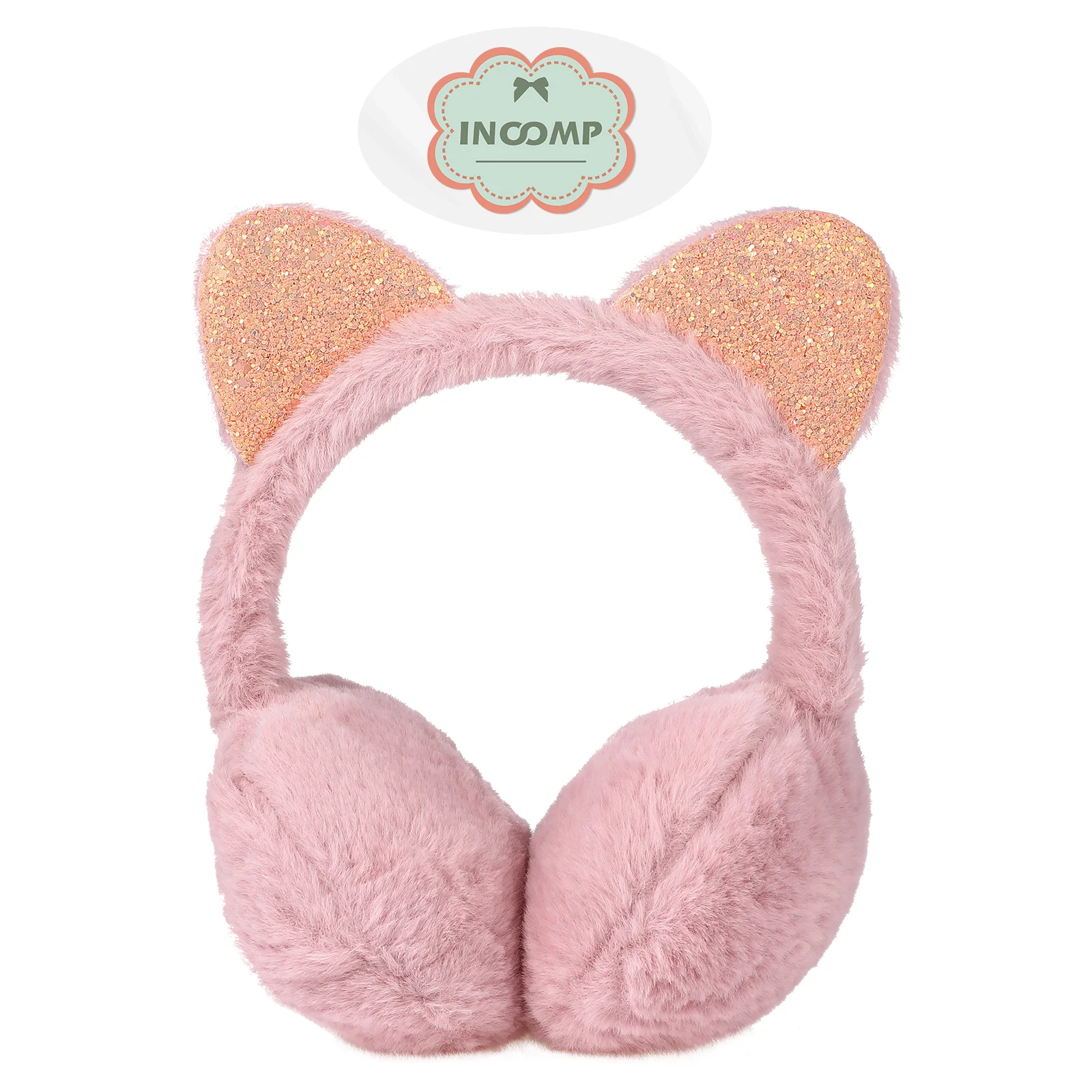 Warm Earmuff Cat Ears Winter for Girls Christmas Stylish Women Warmers Plush Soft