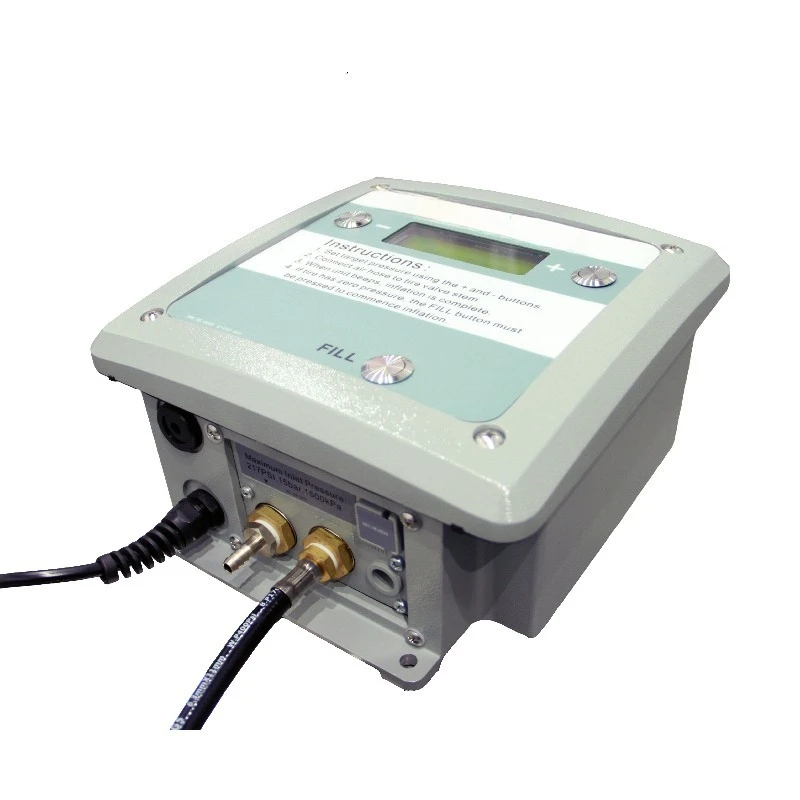Wall Mounted Digital Tires Air Inflator Pressure Gauges Fully Automatic Tire Inflation Power 100~240V Machine Tyre Inflator