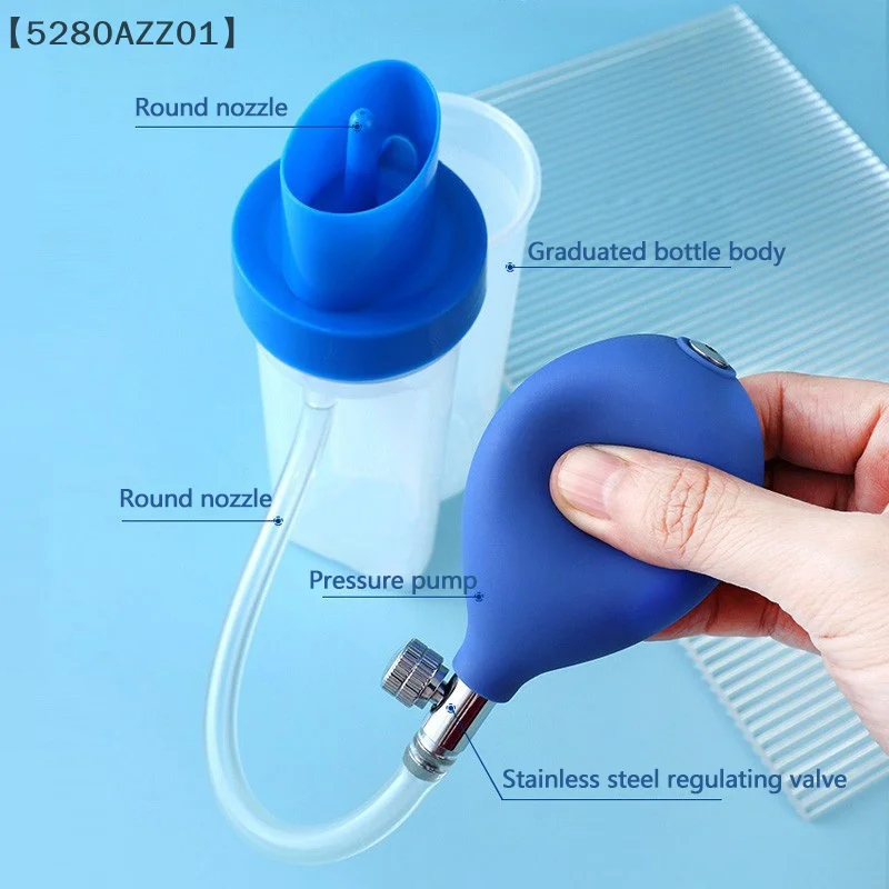 150ML Air Bag Nasal Irrigator Nasal Rinse Bottle Nasal Wash Cleaner Nose Protector Avoid Allergic Rhinitis Adults Children Neti