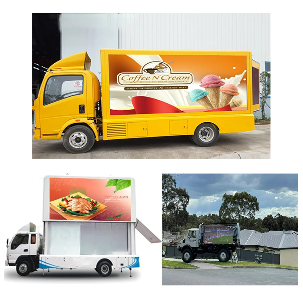 P6 عالية السطوع LED مركبة مقاوم للماء توفير الطاقة 4K الإعلان في الهواء الطلق تصنيف IP65 عالي التباين لرسومات الرسوم المتحركة #6