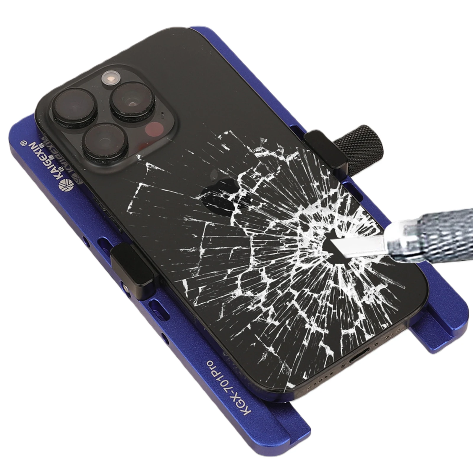 

Adjustable Fastening Clamps Clip Tools Multifunctional Phone Glass Back Cover Separating Holder for iPhone