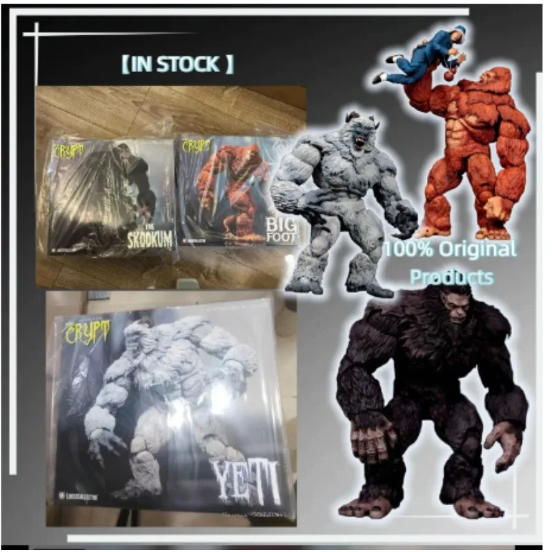 【Direct leverbaar】 Originele LC Studio Yeti Bigfoot Skookum figuurmodel speelgoed cadeaucollectie - afbeelding 2