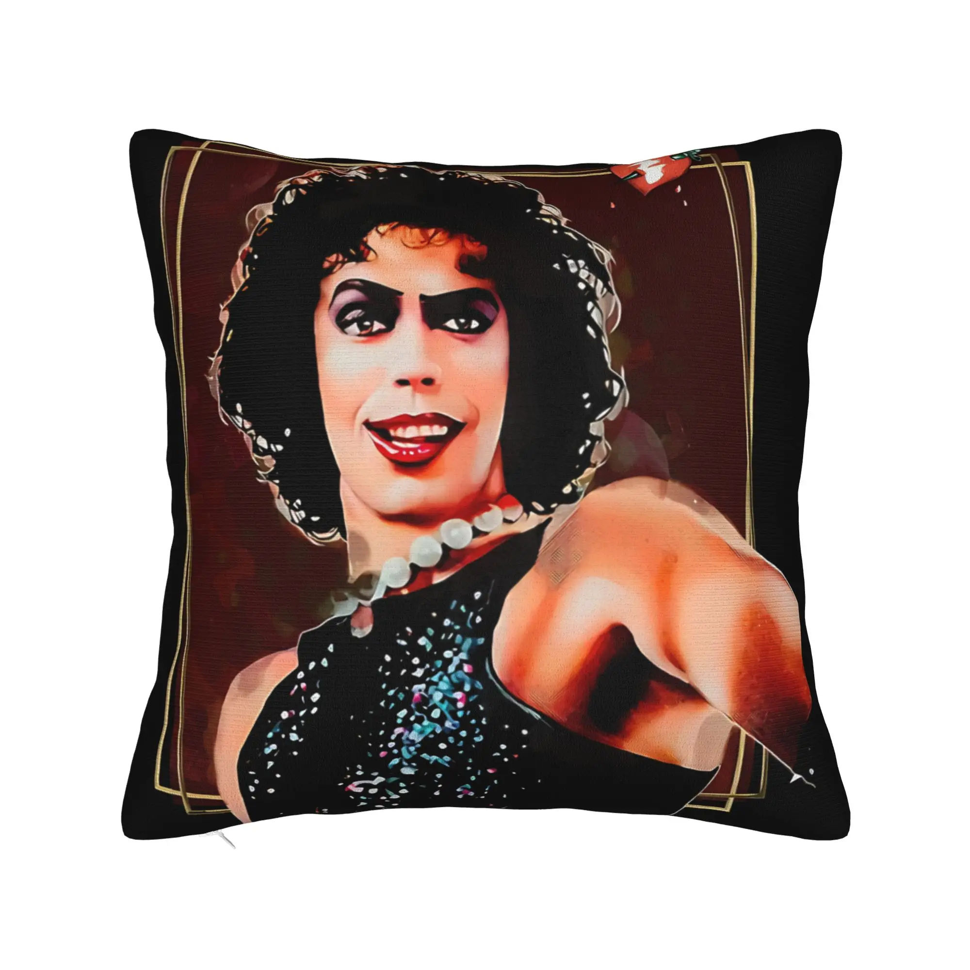 The Rocky Horror Picture Show Movie Pillow Case  Comfy Pillow Cover For Chair Sofa Home Decor Vintage Pillowcases