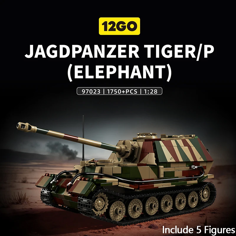 

Набор строительных блоков MOC «Военный тяжелый танк Тигр» времен Второй мировой войны, немецкая армия, для детей и мальчиков, подарок