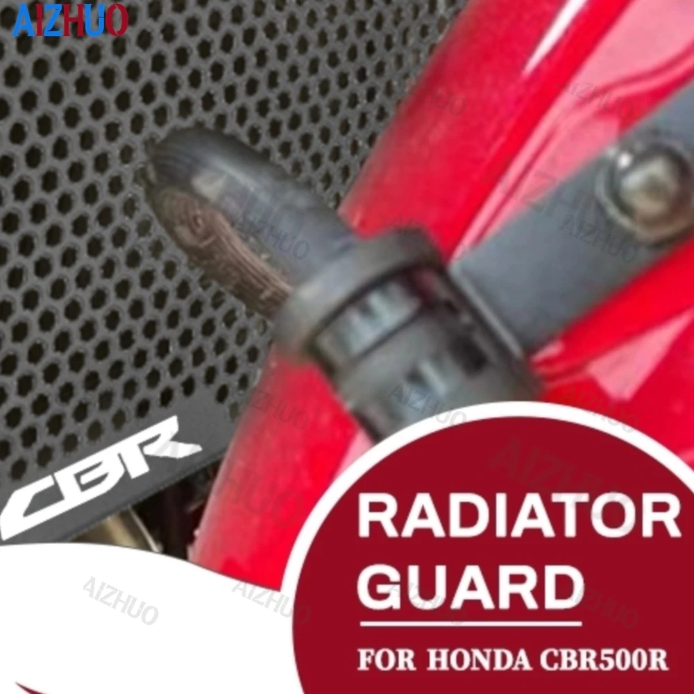 

Защита радиатора для Honda CBR500R CBR 500R CB500F 2016-2024 2025 2026, решетка радиатора для мотоциклов CBR 500 R, CBR400R 2022-2024 2025