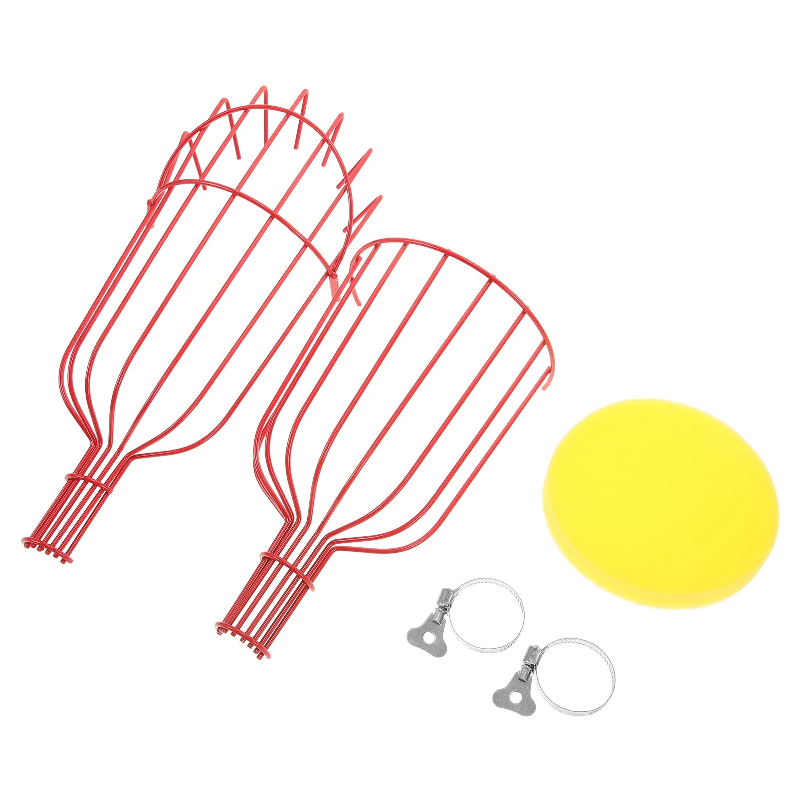 1Pcs Heavy-Duty Fruit Picker Tool with Soft Sponge Lining for Peaches Pears Arbutus -Friendly Harvesting Without Ladder