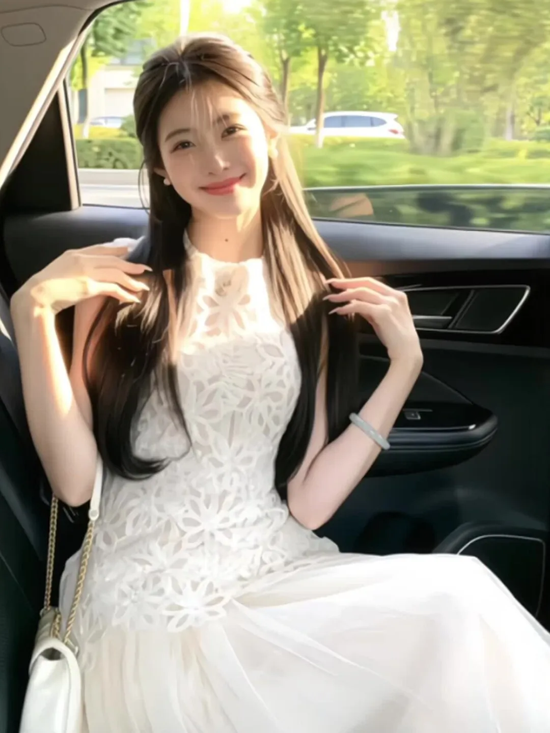

Elegant Slimming Long Vest Dress Gentle Style Fairy Skirt Summer Fashionable Unique Beautiful Women's Clothing City Commute