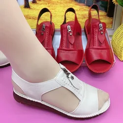 Women Shoes Fashion Flat Sole Sandals Shoes for Women Fish Mouth Comfortable Casual Sandals Zapatos De Mujer