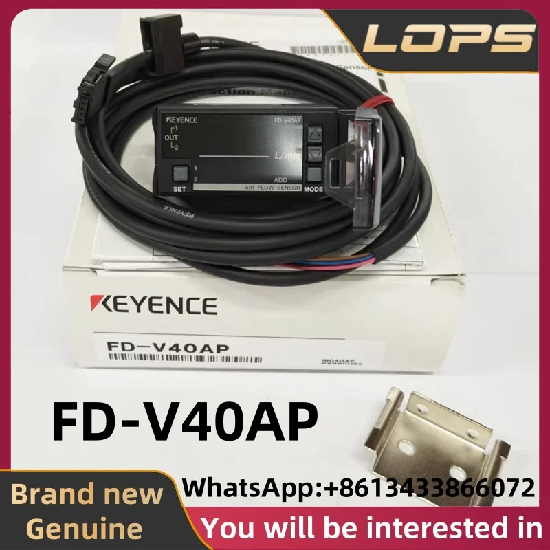 

FD-V40AP New Original KEYENCE Gas flow meter for detecting probe, Large Stock Available, Welcome to Consult.