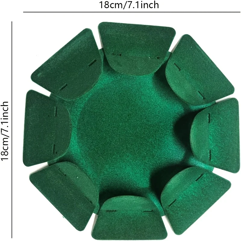 كوب وضع الجولف الداخلي - كوب بفتحة ممارسة جميع الاتجاهات مع كوب وضع دائري أخضر متدفق على السطح