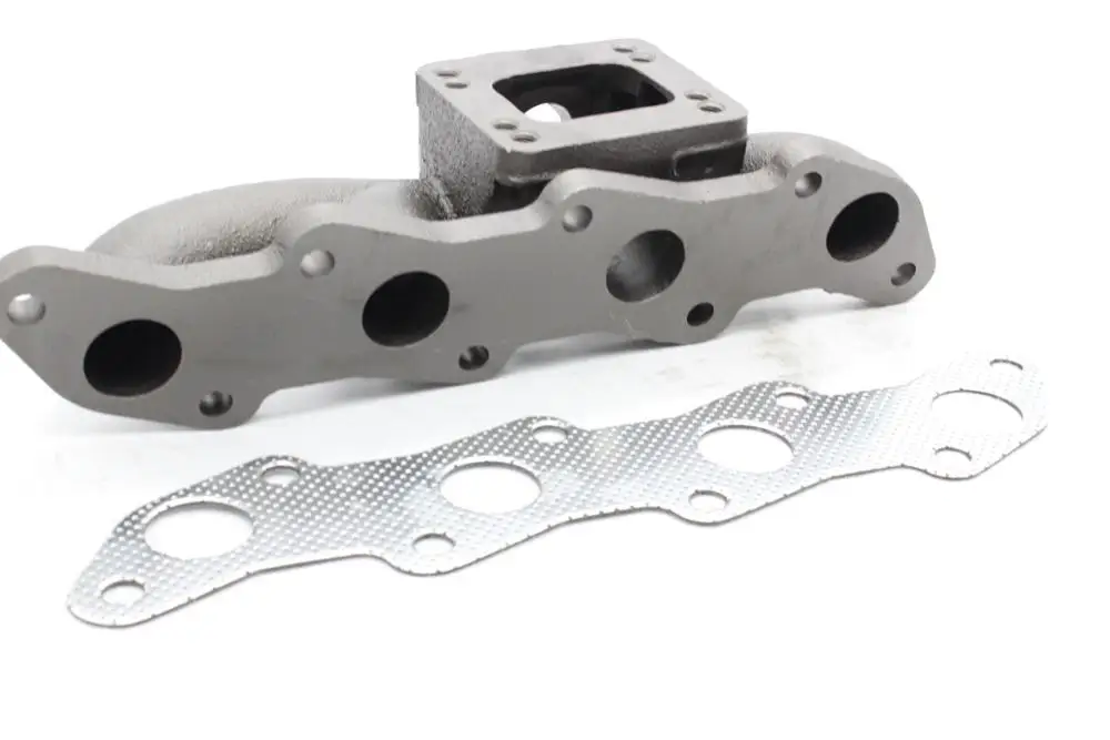 مشعب ماسورة عادم من الحديد الزهر لنيسان 89-98 240Sx Ka24De على بوابة النفايات T3/T4 Turbo 35/38mm