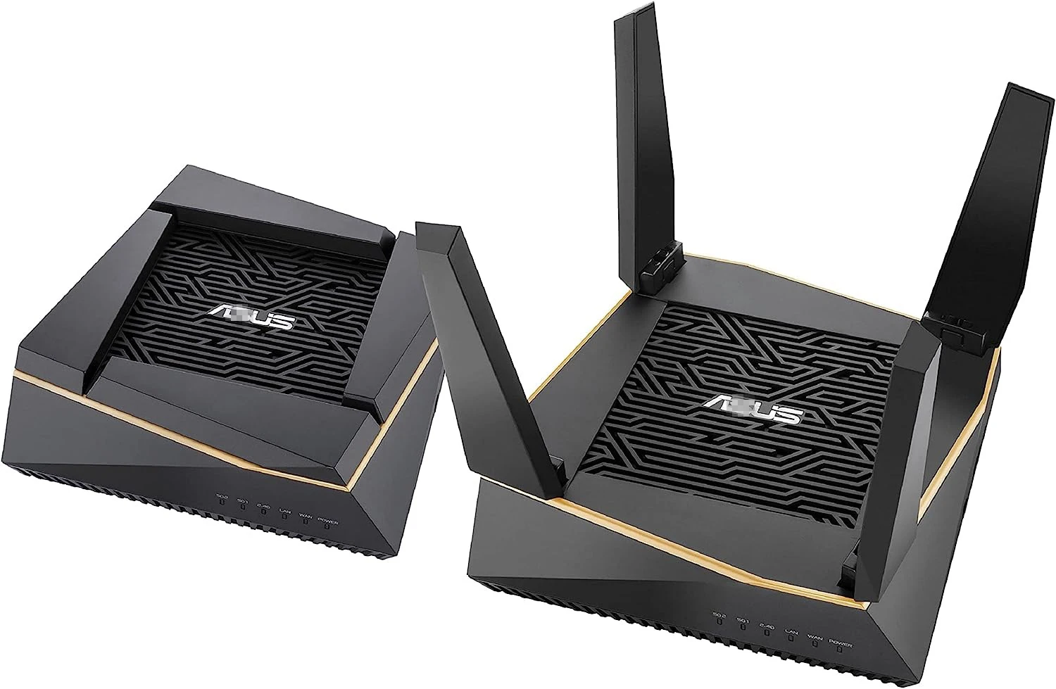 Openbox AX6100 WiFi 6 Gaming Mesh Router (RT-AX92U) - Tri-Band Gigabit Wireless Internet Router, Gaming & Streaming