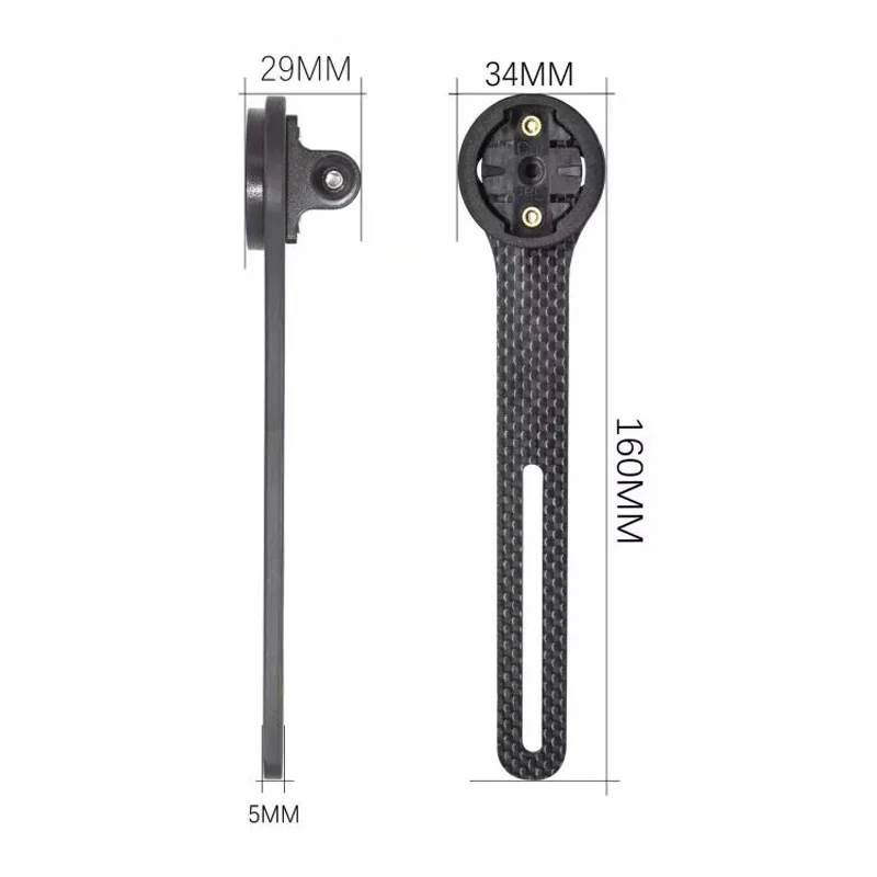 Bicycle integrated speedometer extension bracket, multi-function road bike sports camera bracket, thickened accessory for cyclin