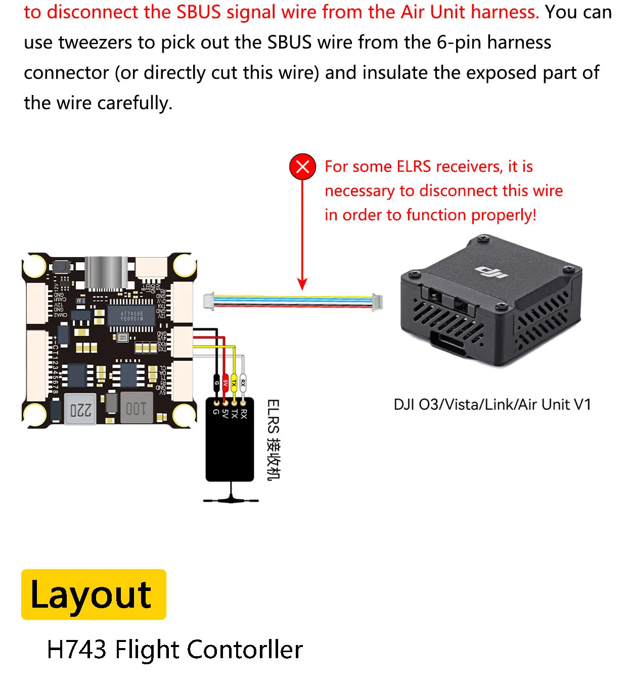 DAKEFPV H743 12S 120A Stack INAV Betaflight Ardupilot H743 FC Flugsteuerung FPV Stack für 13 15 18 Zoll FPV Drohnenrahmen – Detail 19