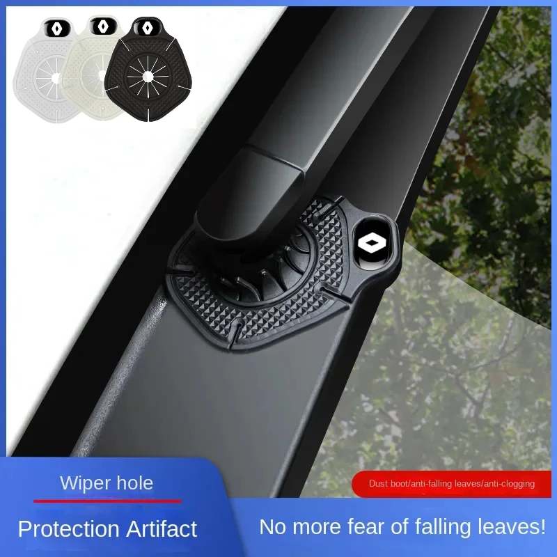 

Renault Windshield Wiper Dustproof Cover Protective Hole Cap For Megane 2 Twingo Clio Talisman Trafic Laguna 2 Duster Captur RS