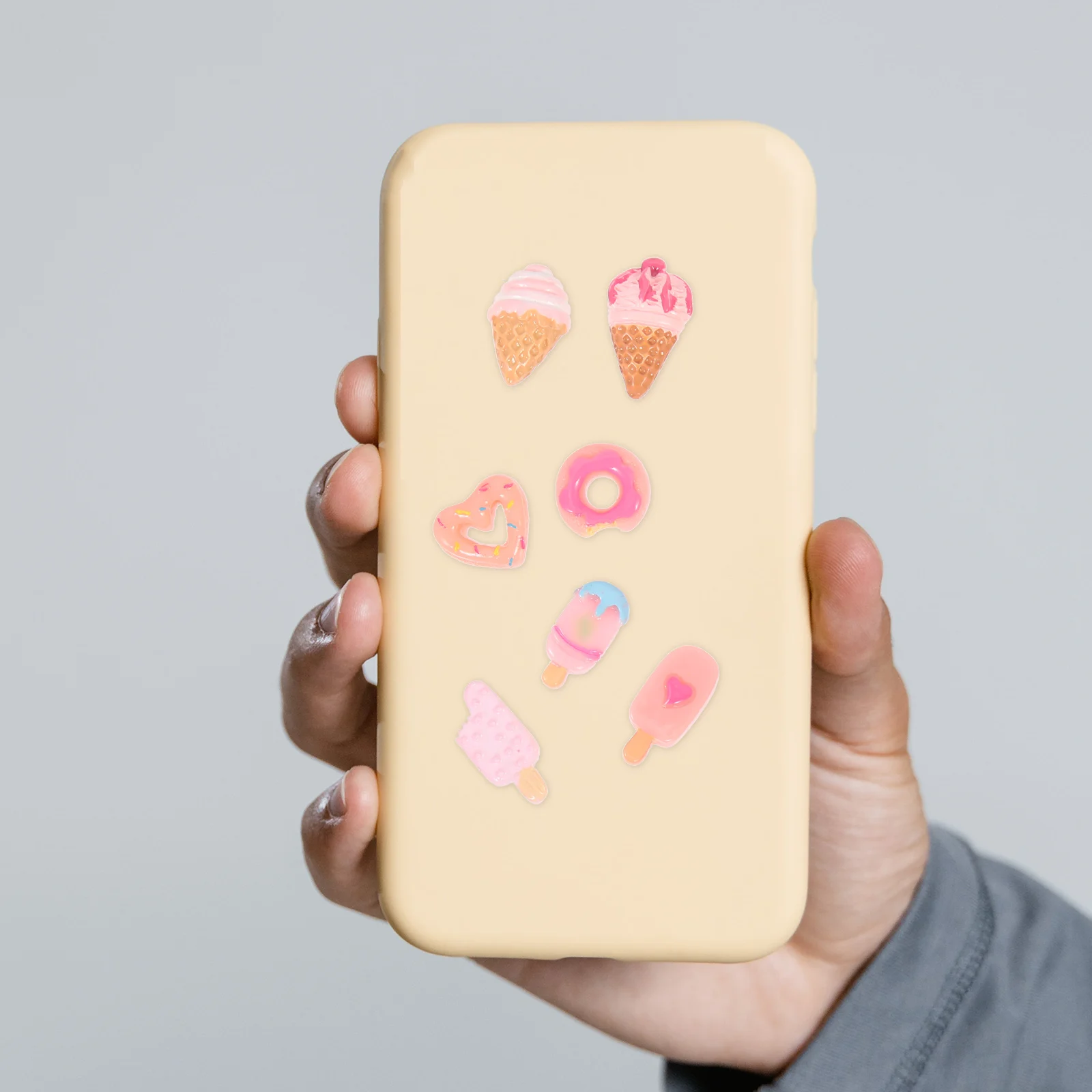

30 Pcs Simulated Food Nail Jewelry DIY Phone Case Decor Creative Charms Accessories Craft Decorations Handmade Resin Miniature